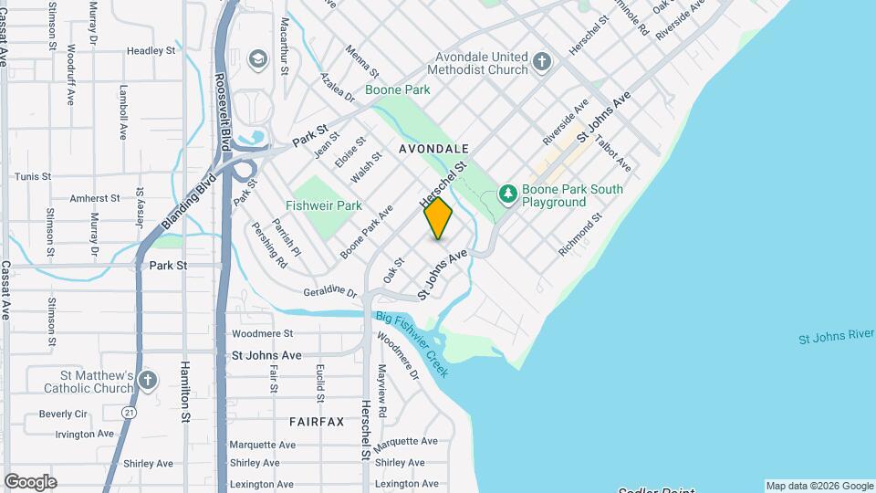 1760 Greenwood Ave Map and Location Details