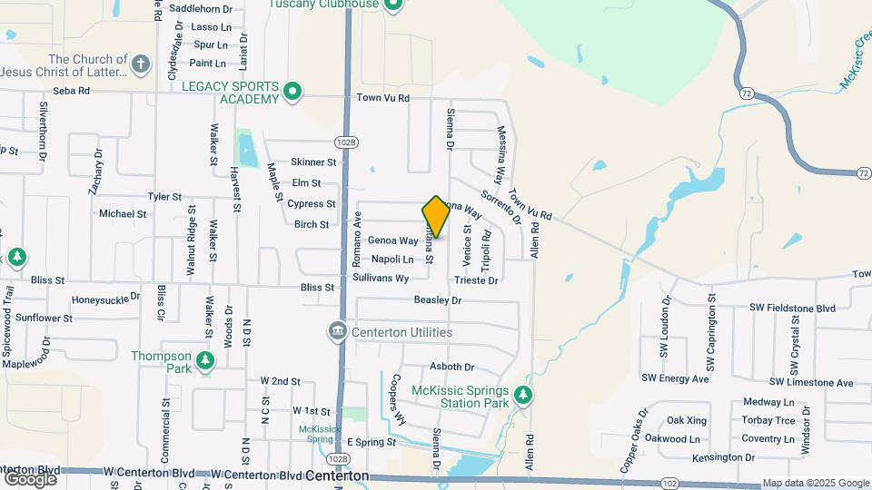 770 Fontana St Map and Location Details