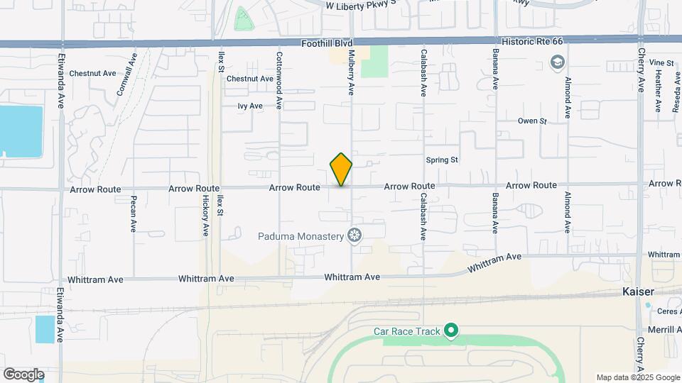 13665 Arrow Blvd Map and Location Details