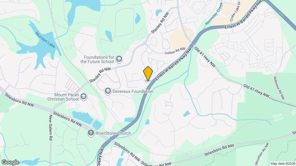 1361 Raven Rock Trail Mapa y Detalles de la Ubicación