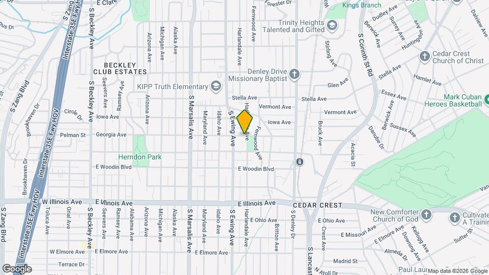 1903 Harlandale Ave Map and Location Details