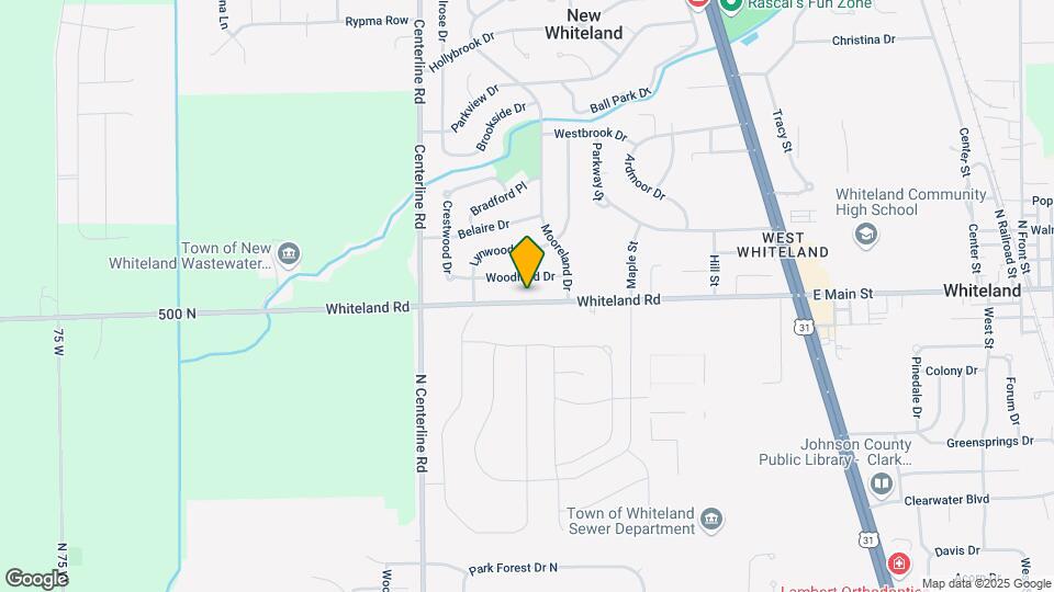 212 Whiteland Rd Map and Location Details