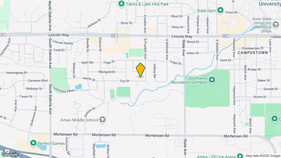 3413 Coy St Map and Location Details