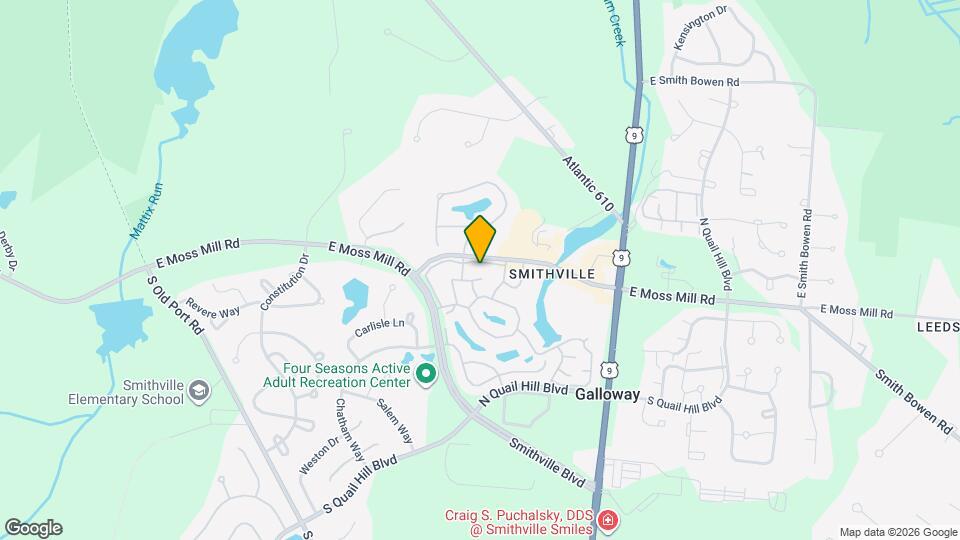 132 Meadow Ridge Rd Map and Location Details