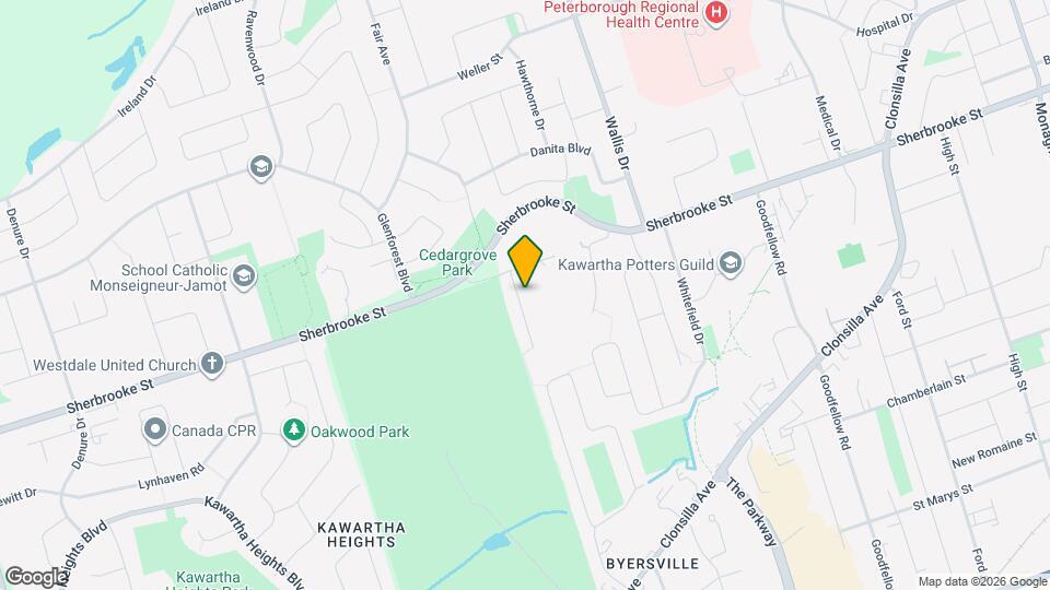 1210 Summit Dr Map and Location Details