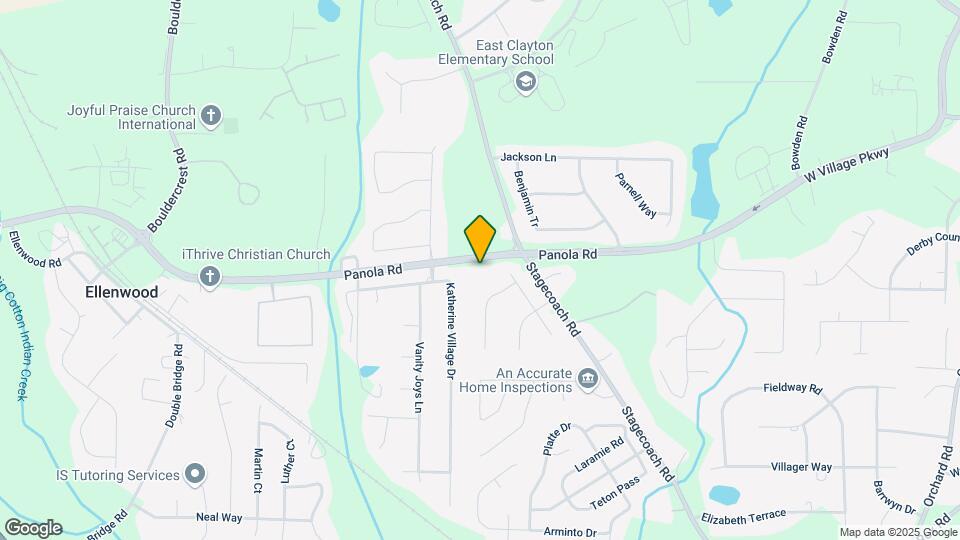 3637 W Panola Rd Map and Location Details