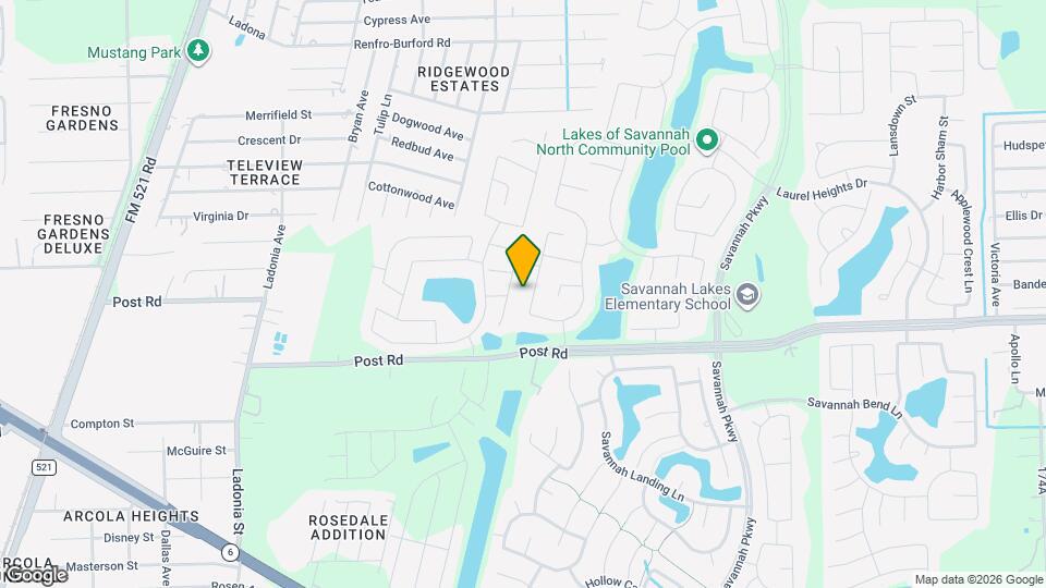 5126 Victory Shores Ln Mapa y Detalles de la Ubicación