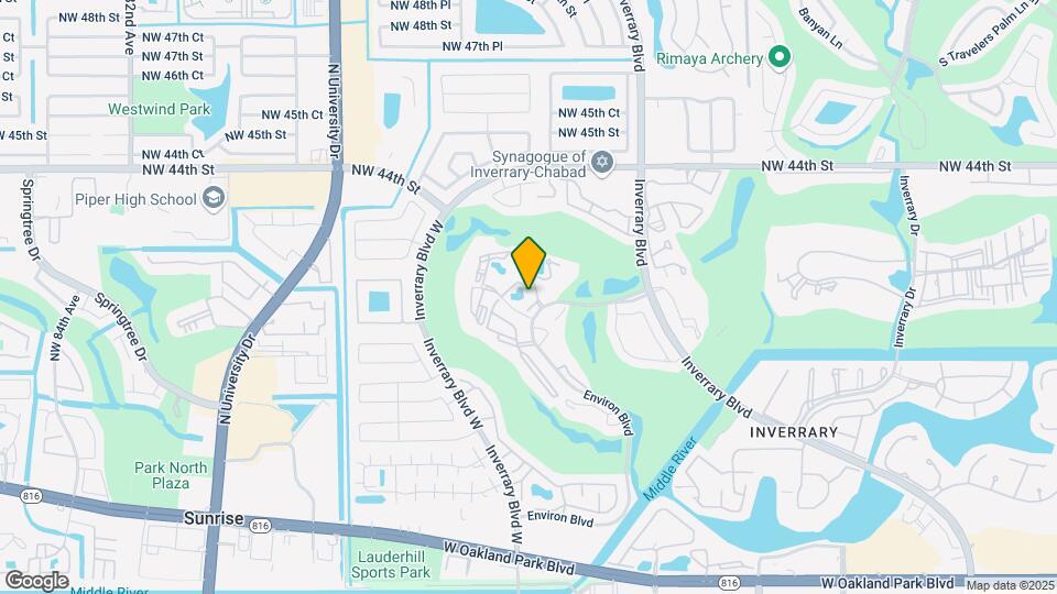 7001 Environ Blvd, Unit 603 Map and Location Details
