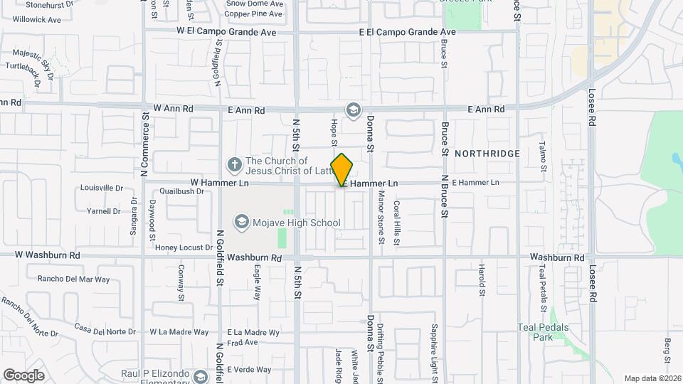 5349 N Santa Fe Heights St Mapa y Detalles de la Ubicación