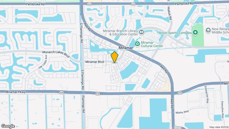 2566 SW 119th Way Map and Location Details