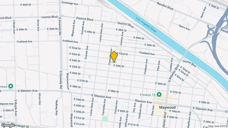 3821 E 54th St Mapa y Detalles de la Ubicación
