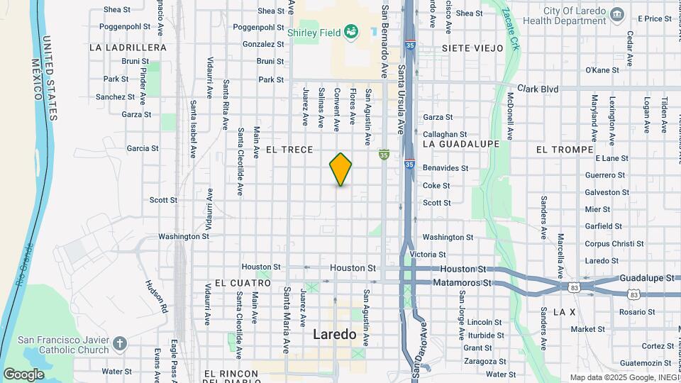 1315 Convent Ave Map and Location Details