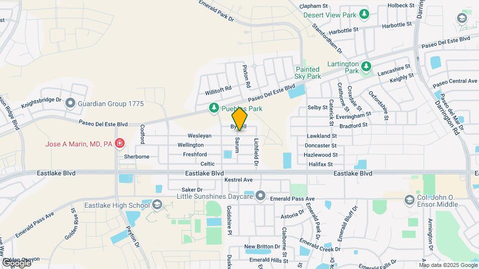 13215 Wesleyan Map and Location Details