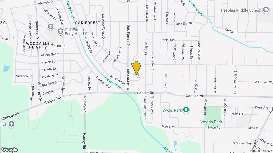 3251 Corey Dr Map and Location Details