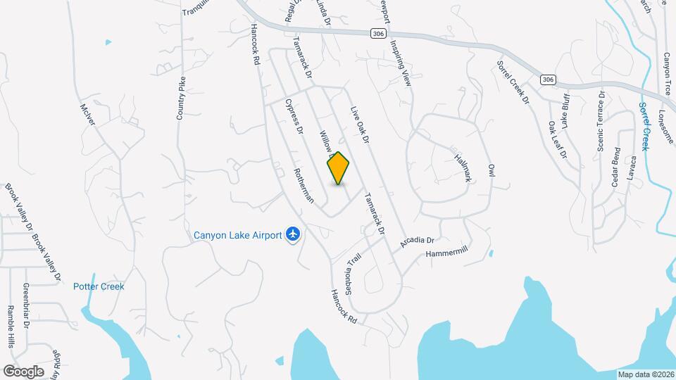 1444 Willow Dr Map and Location Details