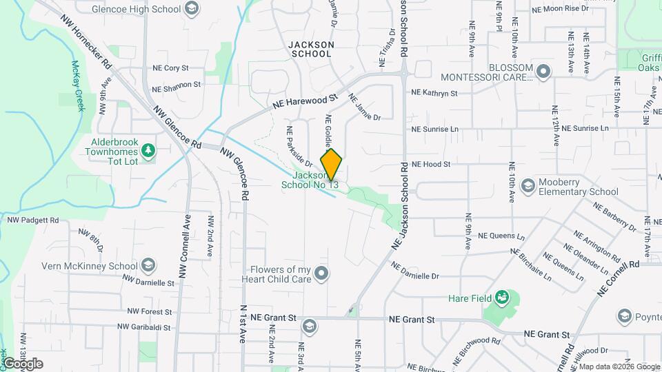 1257 NE Parkside Dr Map and Location Details