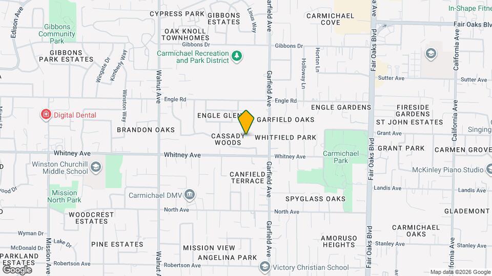 5404 Grant Ave Map and Location Details