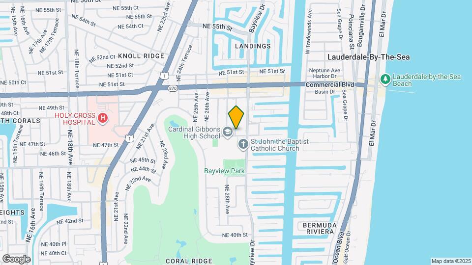 3080 NE 43rd St Mapa y Detalles de la Ubicación