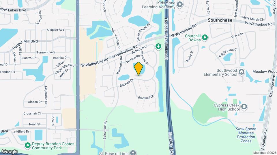 12436 Braxted Dr Mapa y Detalles de la Ubicación