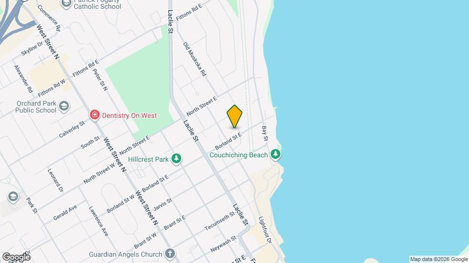 174 Borland St E, Unit 4 Map and Location Details