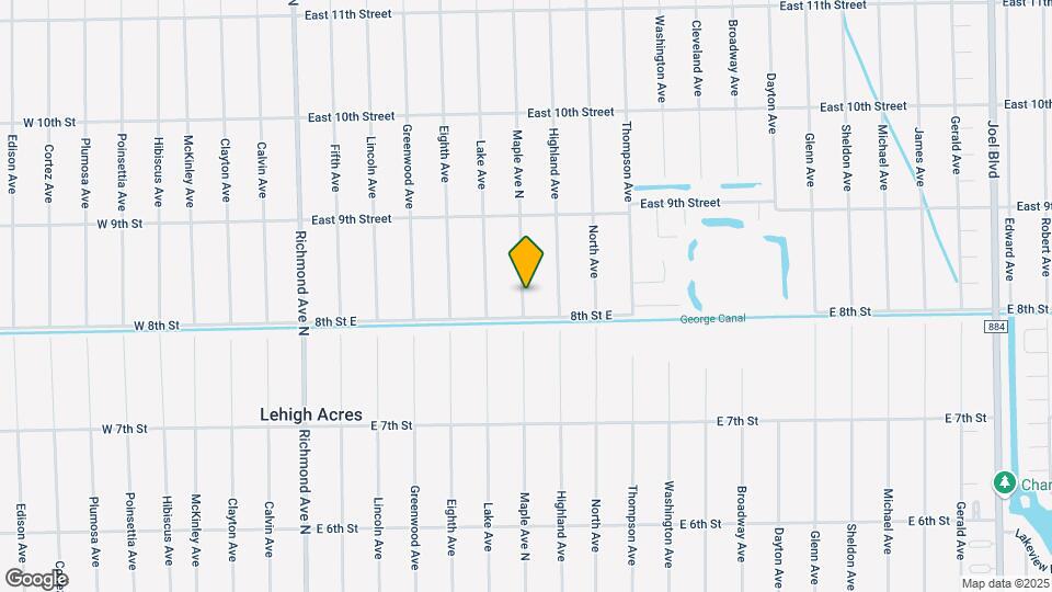 804 Maple Ave N Map and Location Details