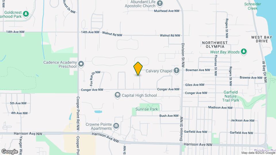2503 Conger Ct NW Map and Location Details