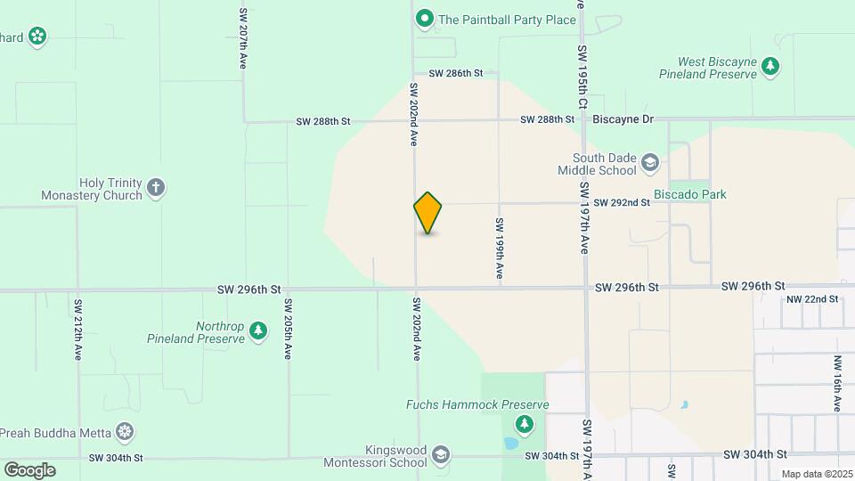 29345 SW 202nd Ave Map and Location Details