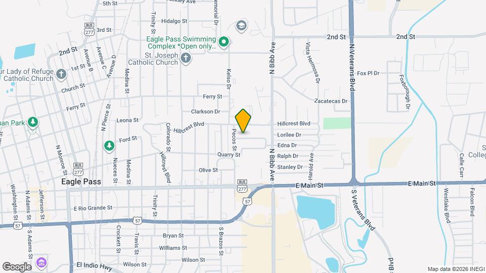 2125 Maverick Dr Map and Location Details