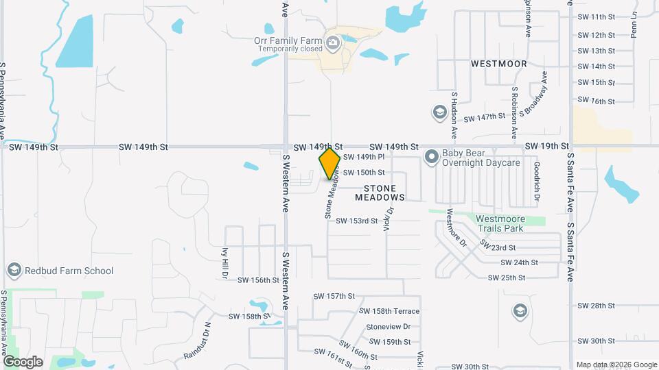 15113 Stone Meadows Dr Map and Location Details