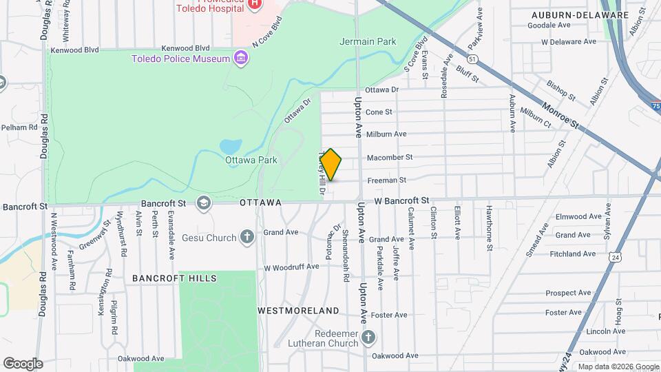 1947 Freeman St Map and Location Details