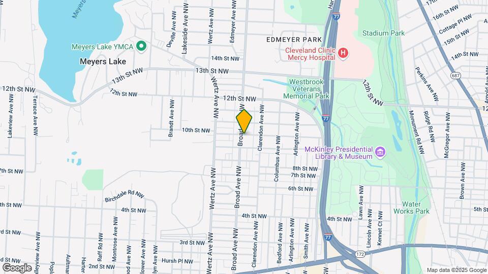 924 Broad Ave NW Mapa y Detalles de la Ubicación