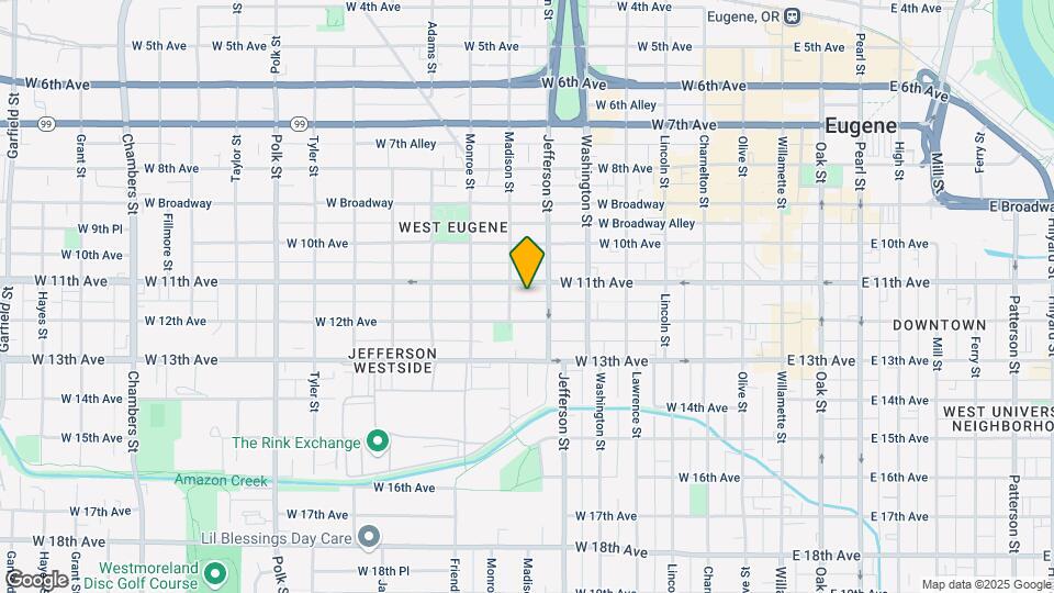 659 W 11th Alley Map and Location Details