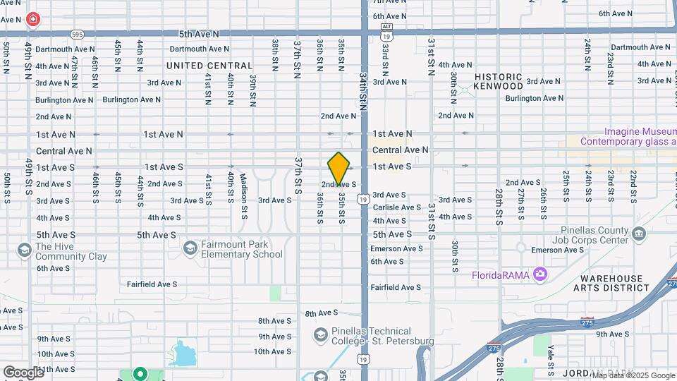 215 35th St S Map and Location Details
