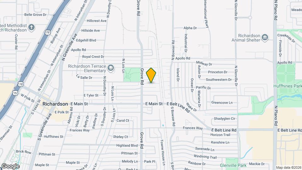 611 Fairview Dr Map and Location Details