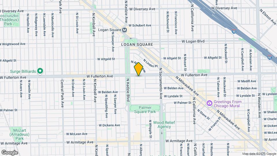 3125 W Fullerton Ave, Unit 412 Mapa y Detalles de la Ubicación