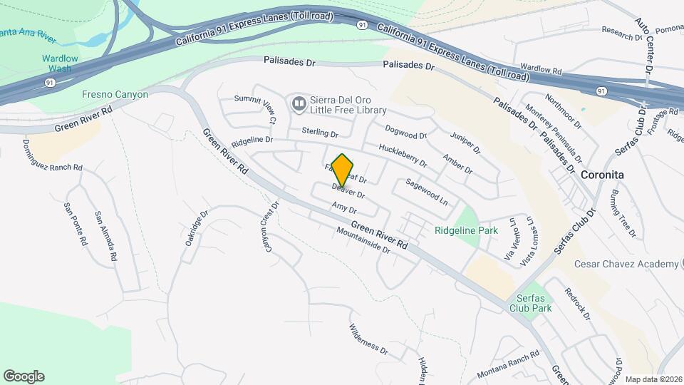 3350 Deaver Dr Map and Location Details