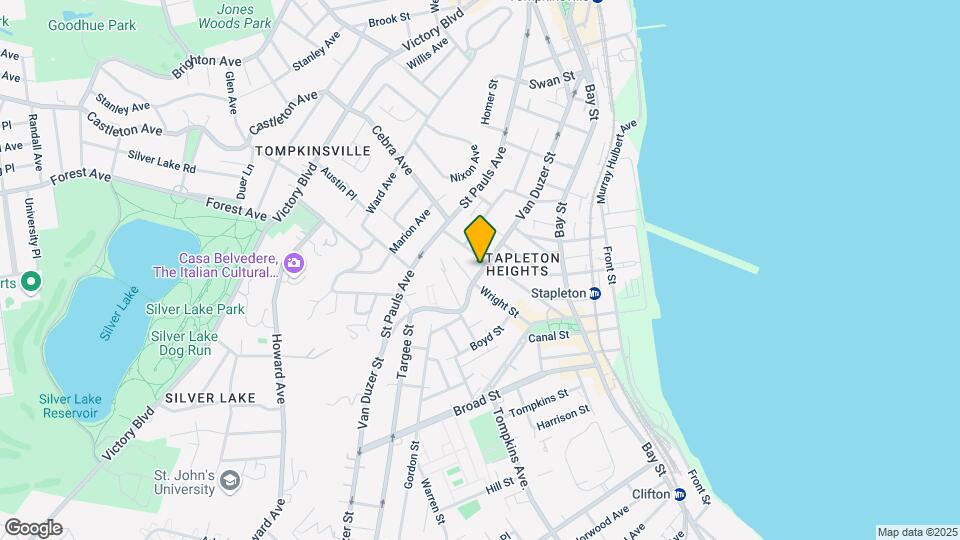 388 Van Duzer St Mapa y Detalles de la Ubicación