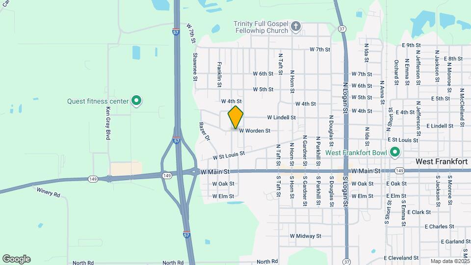 220 N Illinois Ave Map and Location Details