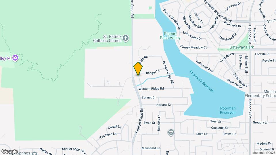 11237 Saddle Ridge Rd Map and Location Details