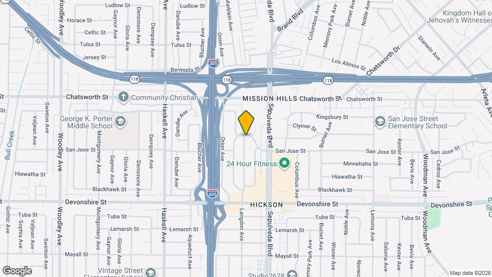 15468 San Jose St Mapa y Detalles de la Ubicación