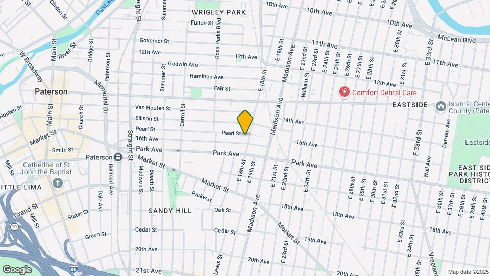 698 -704 E 18th St Map and Location Details