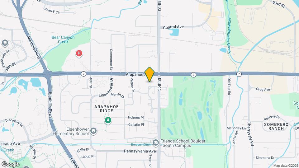 1545 Lodge Ln Mapa y Detalles de la Ubicación