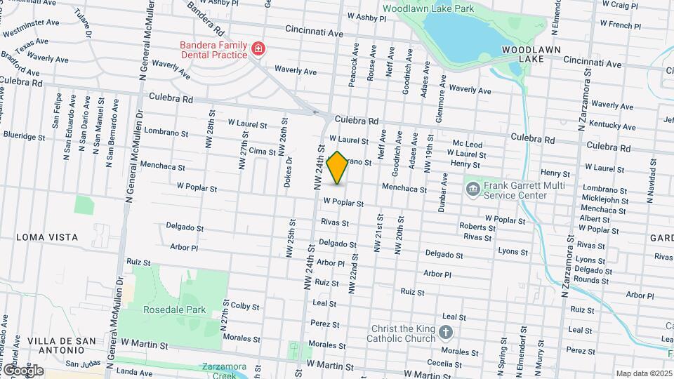2214 Menchaca St Mapa y Detalles de la Ubicación