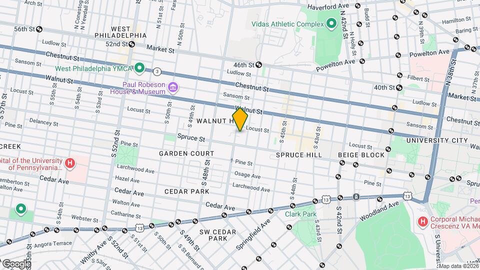 47th Street Apartments Map and Location Details