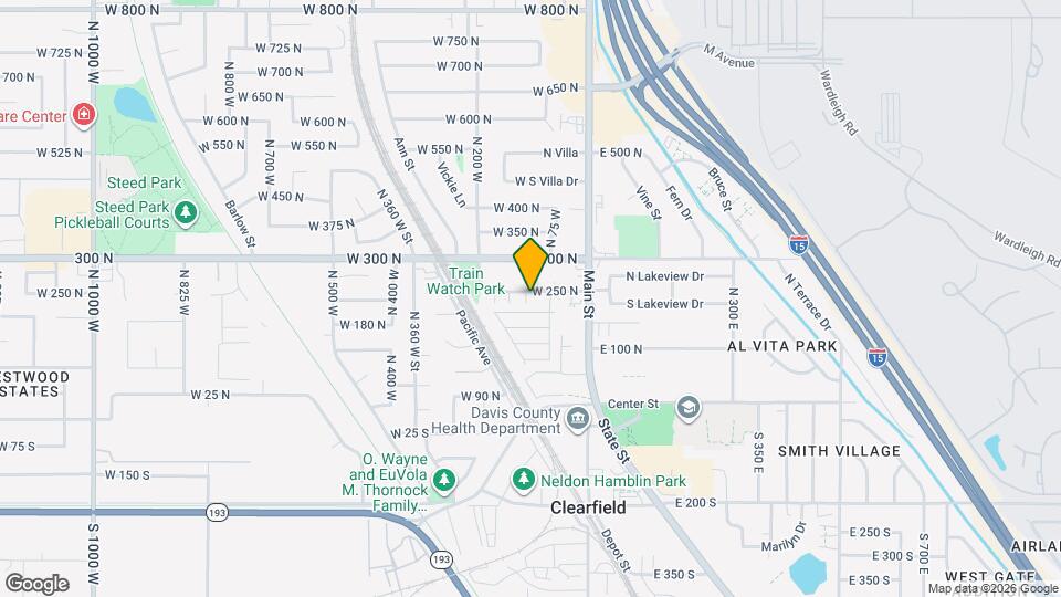 105 W 250 N Map and Location Details