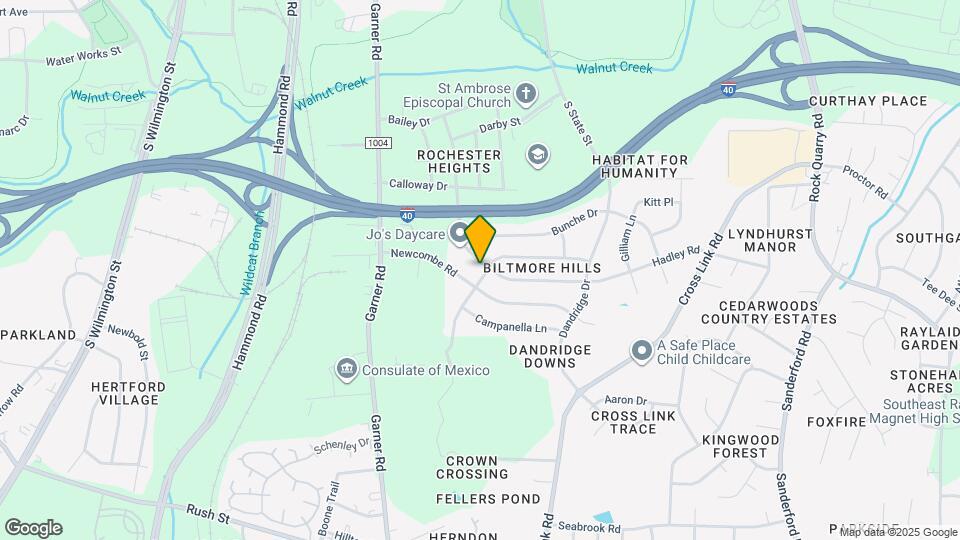 712 Hadley Rd Map and Location Details