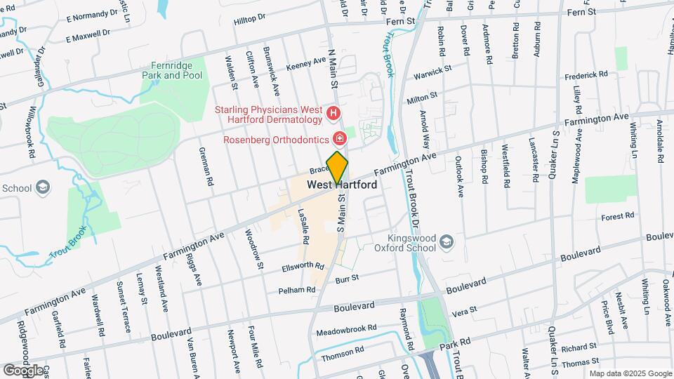 951 Farmington Ave, Unit C-4 Map and Location Details