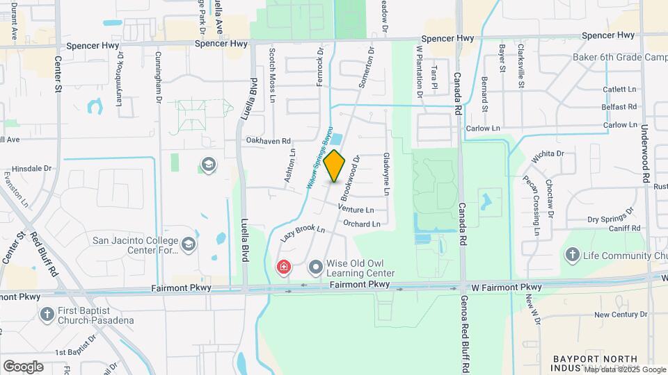 3615 Somerton Dr Map and Location Details