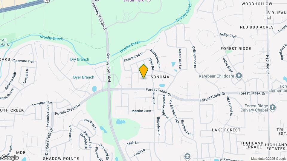 712 Arrowood Pl Map and Location Details