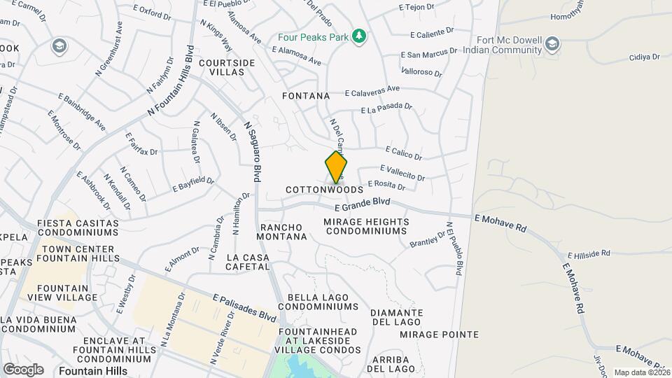 17033 Aloe Dr Mapa y Detalles de la Ubicación